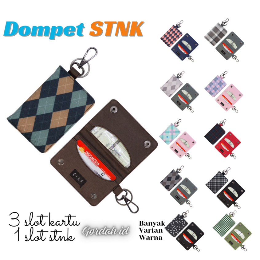 Jual Dompet Stnk Motor Mobil Emoney Gantungan Kunci Keyless Lipat Dua