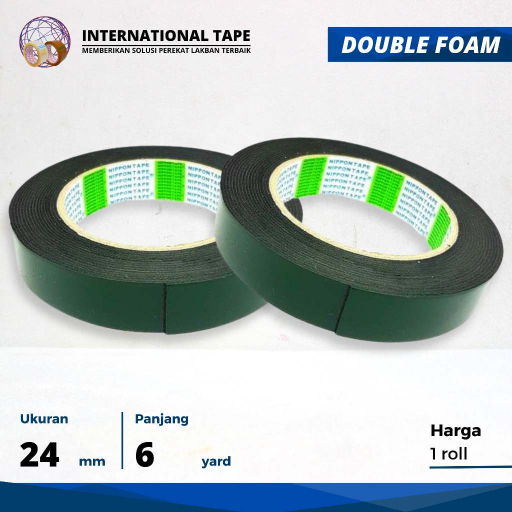 Jual Double Tape Busa Nippon Tp 24 Mm X 5 Meter Shopee Indonesia