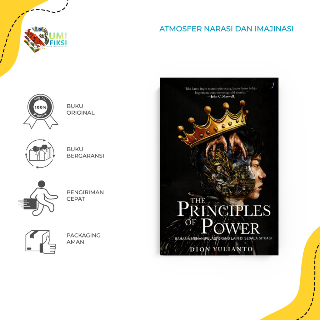 Jual Buku Motivasi The Principles Of Power Dion Yulianto Jendela