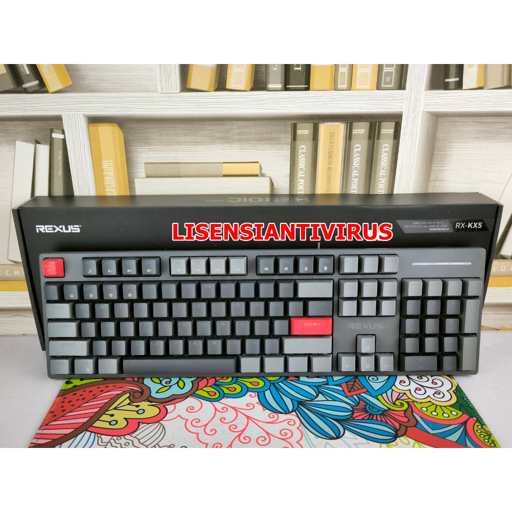 Jual Keyboard Mechanical Rexus Keyboard Gaming Heroic RX KX5 KX 5