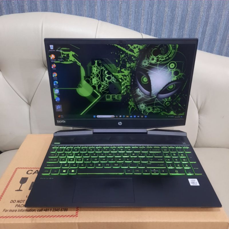 Jual Laptop HP Pavilion Gaming 15 Dk0141TX Cor I7 10750H Ram 8Gb SSD