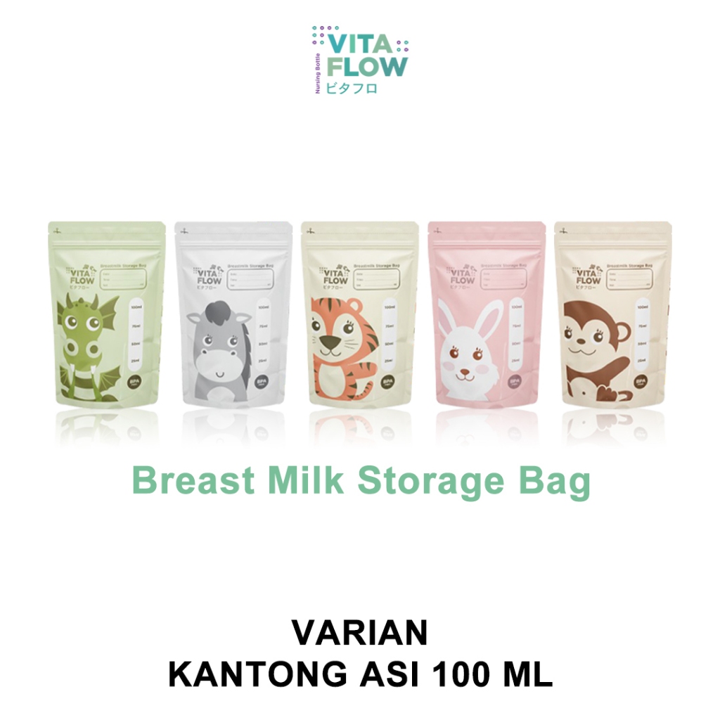 Jual Vitaflow Kantong Asi Ml Breast Milk Bag Kantung Asi