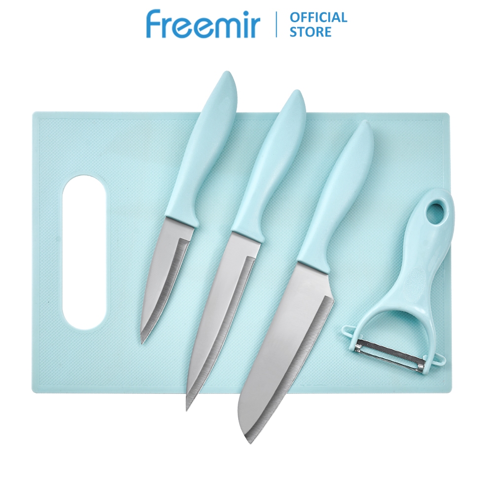 Jual Freemir Pcs Set Pisau Dapur Serbaguna Pisau Stainless Steel