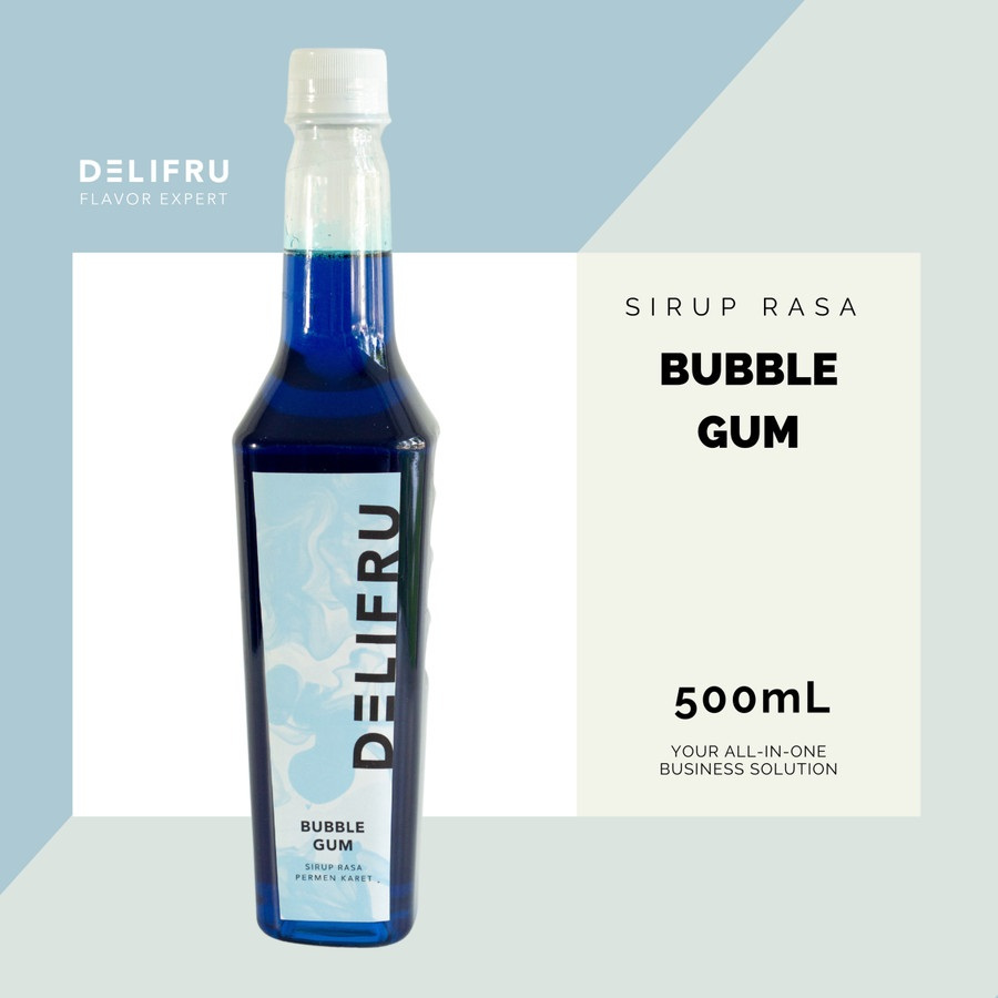 Jual Syrup Bubble Gum Delifru Ml Sirup Permen Karet Premium