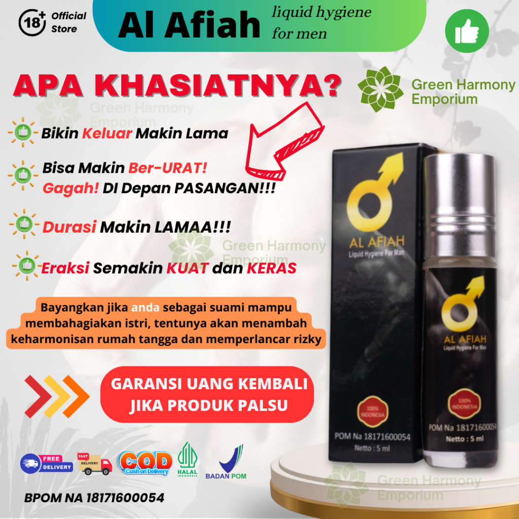 Jual Hajar Jahanam Mesir Asli Original Al Afiah Bpom Original