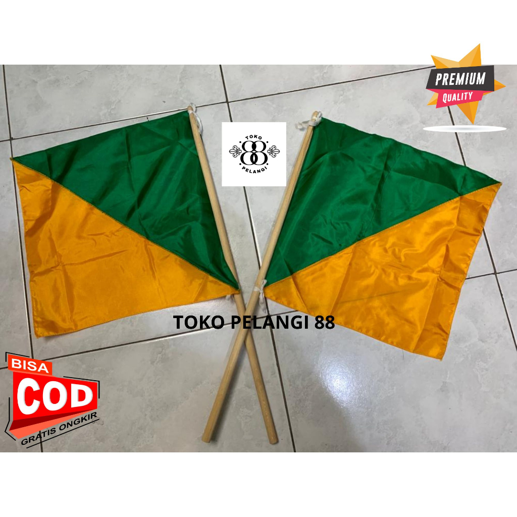 Jual Bendera HW Semaphore Stik Sepasang Bendera Semapur HW Hizbul