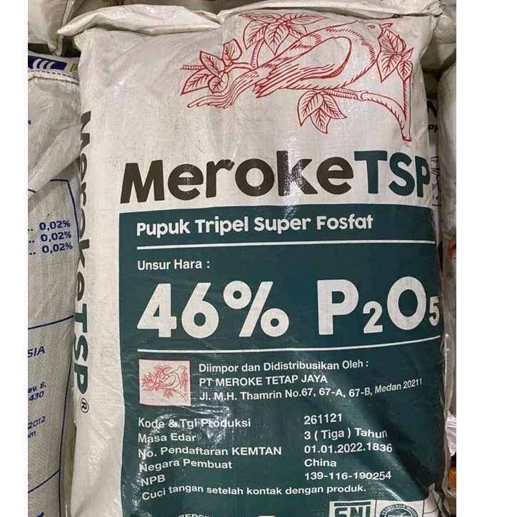 Jual Pupuk Meroke Tsp Phospate Repack Kg Shopee Indonesia