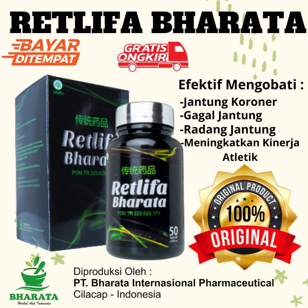 Jual Retlifa Bharata Obat Herbal Terbaik Untuk Jantung Koroner Jantung