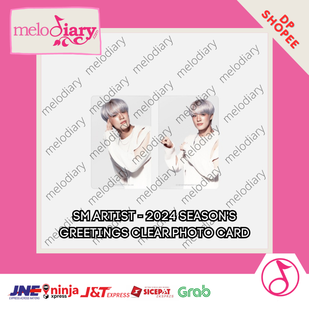 Jual SM ARTIST 2024 SEASON S GREETINGS CLEAR PHOTO CARD TVXQ Super