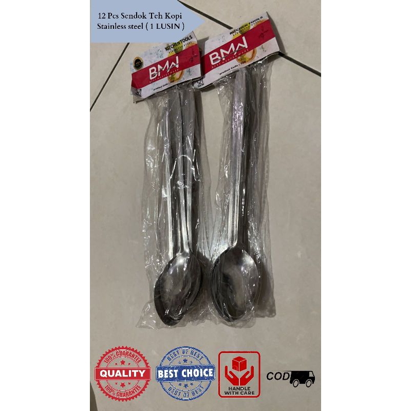 Jual 12 Pcs Sendok Teh Kopi KECIL PANJANG Stainless Steel 1 LUSIN