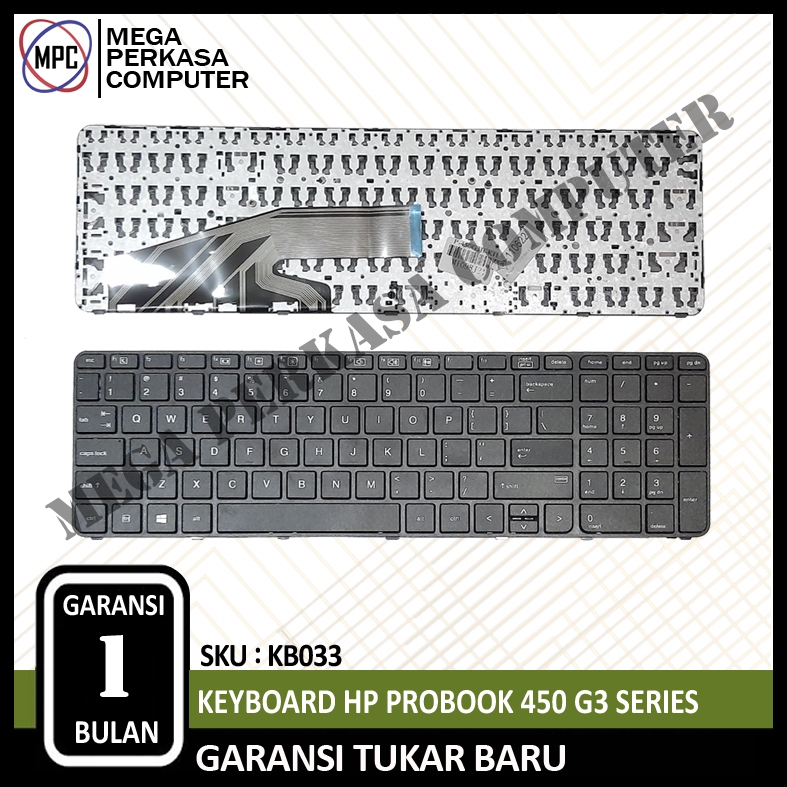 Jual Keyboard Laptop HP ProBook 450 G3 455 G3 470 G3 650 G2 655 G2