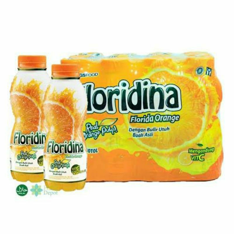 Jual Floridina Botol 350ml 1 Dus Isi 12 Botol Shopee Indonesia