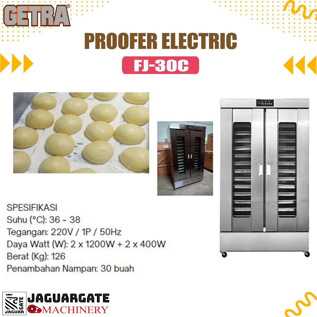 Jual Getra Proofer Fj C Mesin Listrik Pengembang Roti Fj C