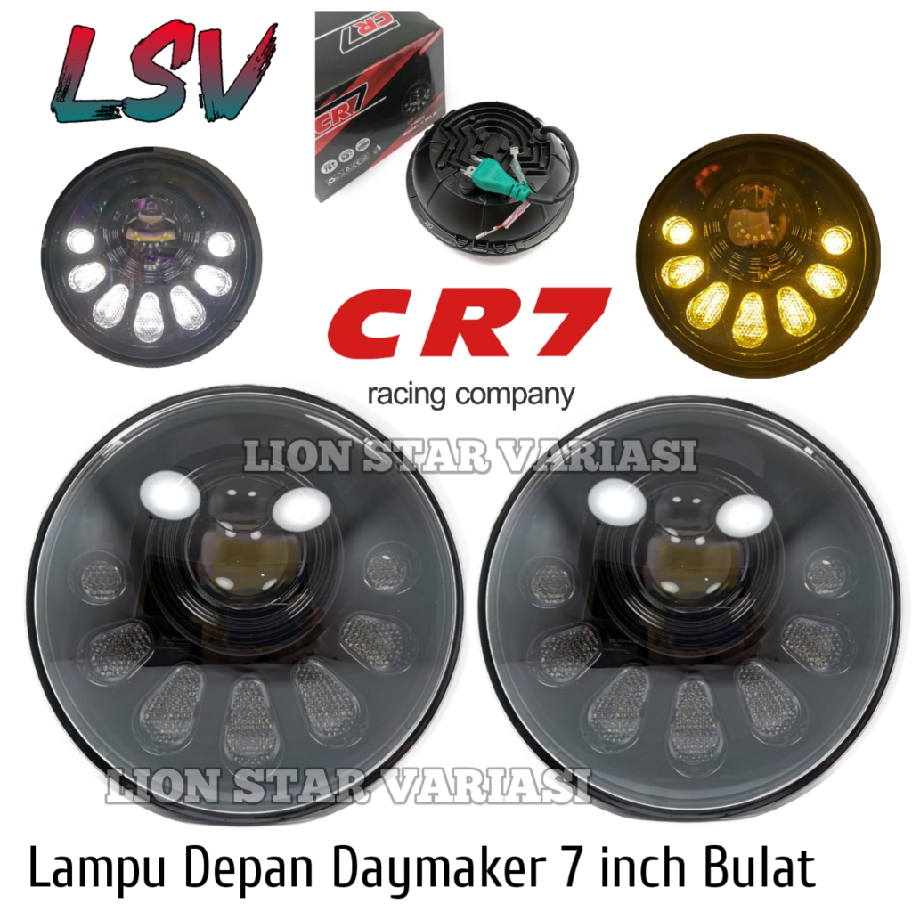 Jual Lampu Daymaker Lampu Depan Daymaker 7 In Inch Inci Universal Model