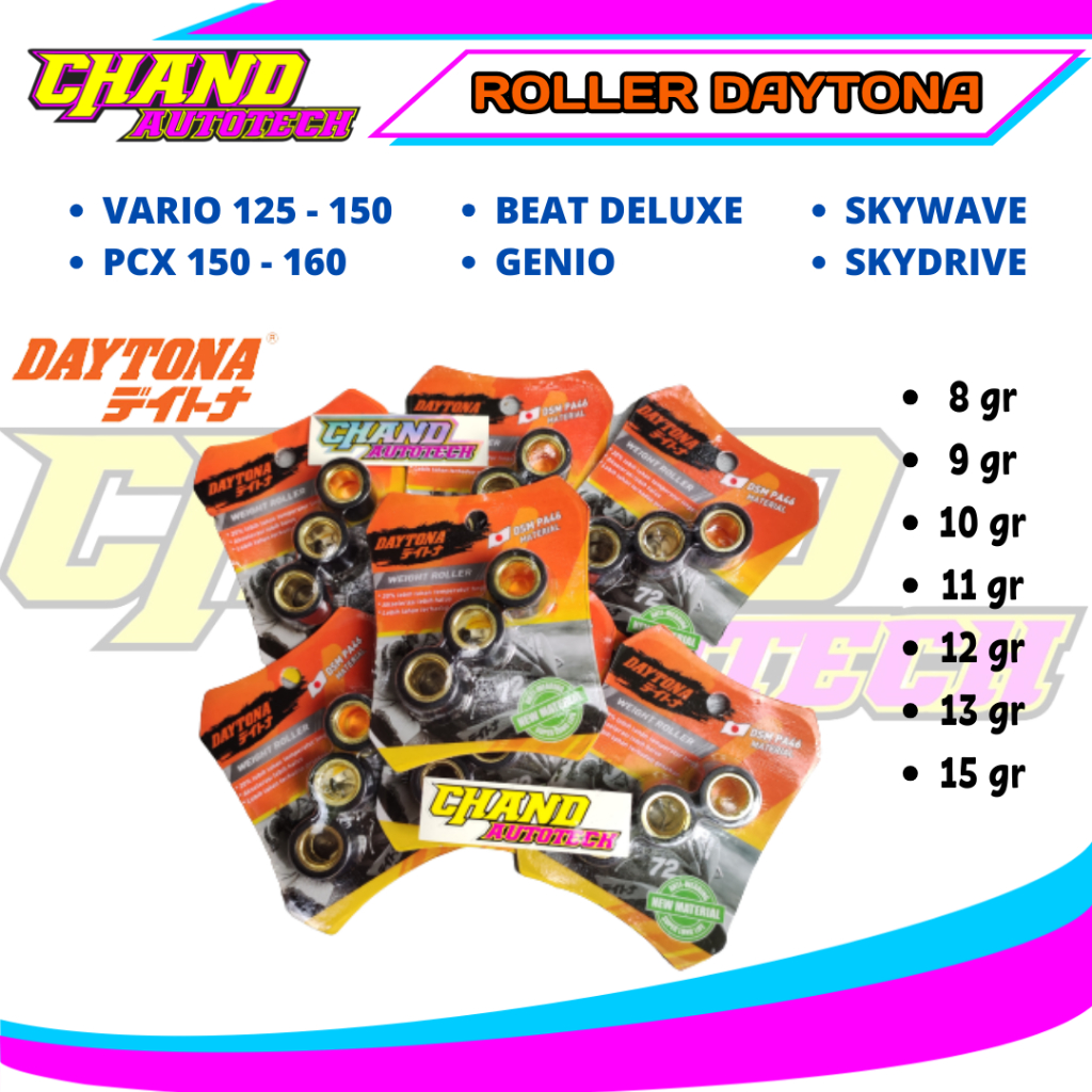 Jual Roller Daytona Genio Pcx Vario 150 Beat Deluxe Vario 125 Vario 160