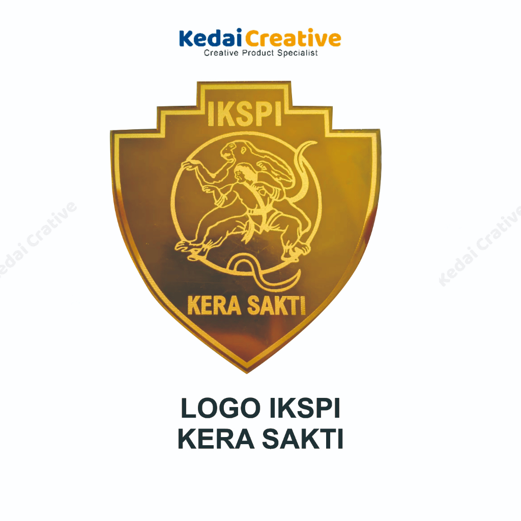 Jual Logo IKSPI KERA SAKTI Bahan Hiasan Aksesoris Dekorasi Mahar