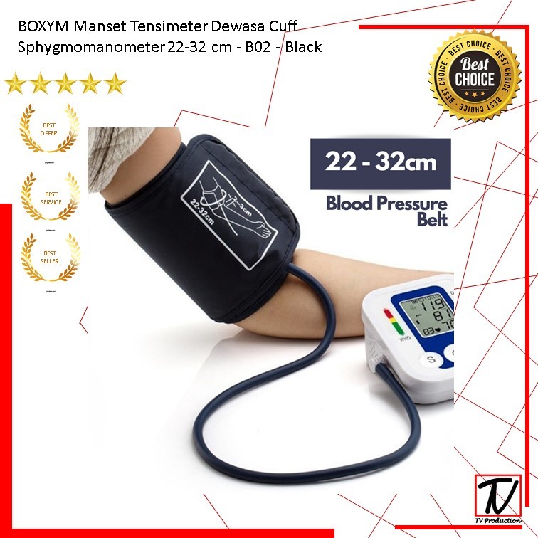 Jual BOXYM Manset Tensimeter Dewasa Cuff Sphygmomanometer 22 32 Cm