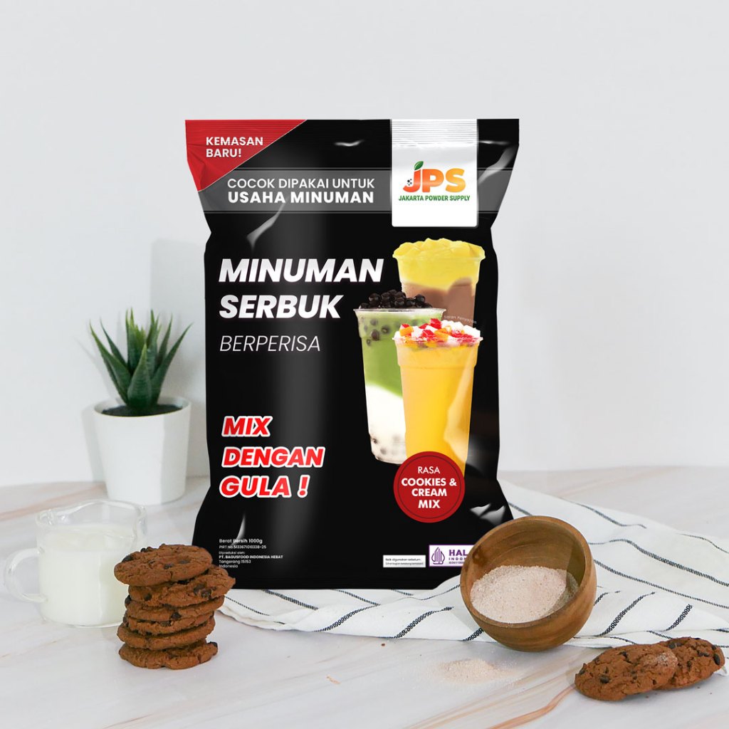 Jual Powder Drink Jps Bubuk Minuman Rasa Cookies Cream Mix Kg