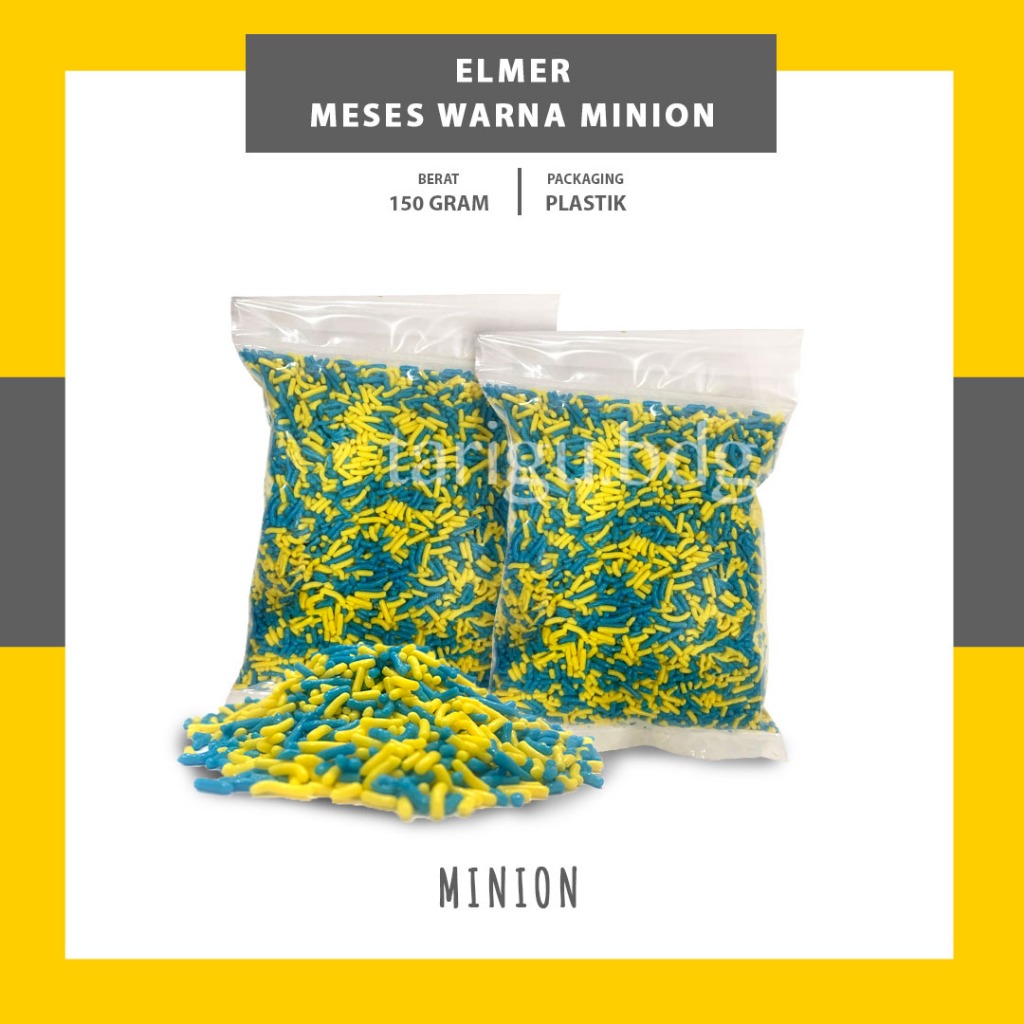 Jual Minion Meses Elmer Gr Mises Warna Warni Chocolate Rice