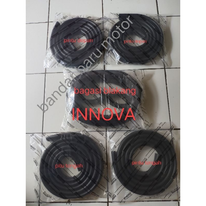 Jual KARET BALON PEREDAM BODY PINTU INNOVA SET 5 PINTU Shopee Indonesia