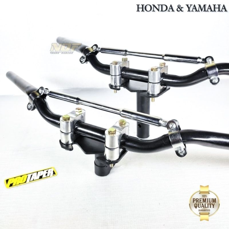 Jual Paket Stang Rzr Plus Stabilizer Dudukan Stang Universal Honda