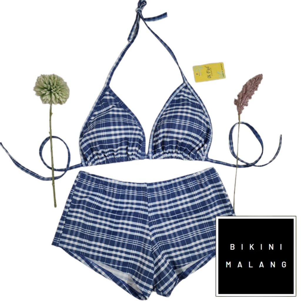 Jual BIKINI BF006 MOTIF BOXER Bikini Set Bikini Sexy Bikini