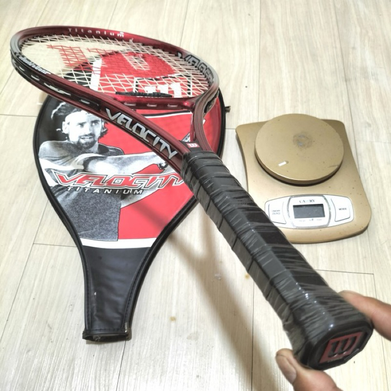 Jual RAKET TENIS ORIGINAL WILSON VELOCITY BEKAS MASIH BAGUS SIAP SMASH