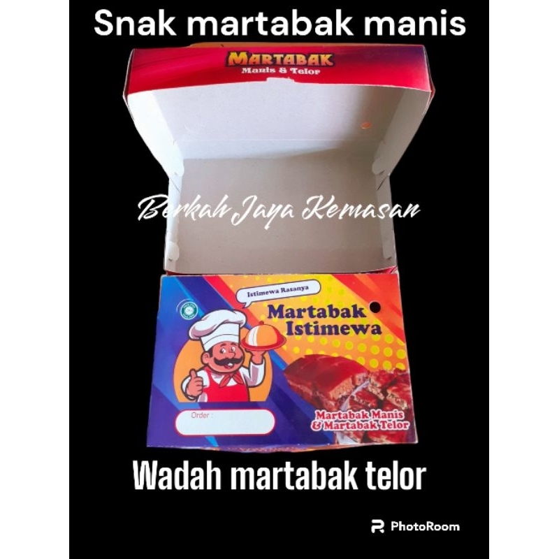 Jual Dus Box Kemasan Martabak Dus Martabak Telor Manis Dus