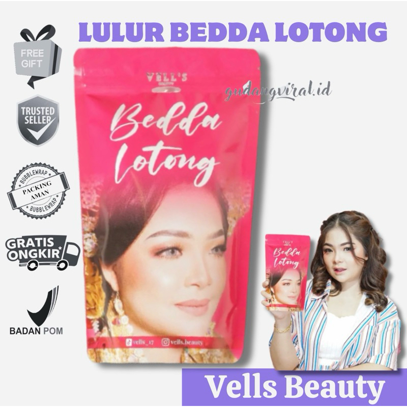 Jual Gv Lulur Vells Beauty Beda Lotong Vells Beauty Lulur Hitam