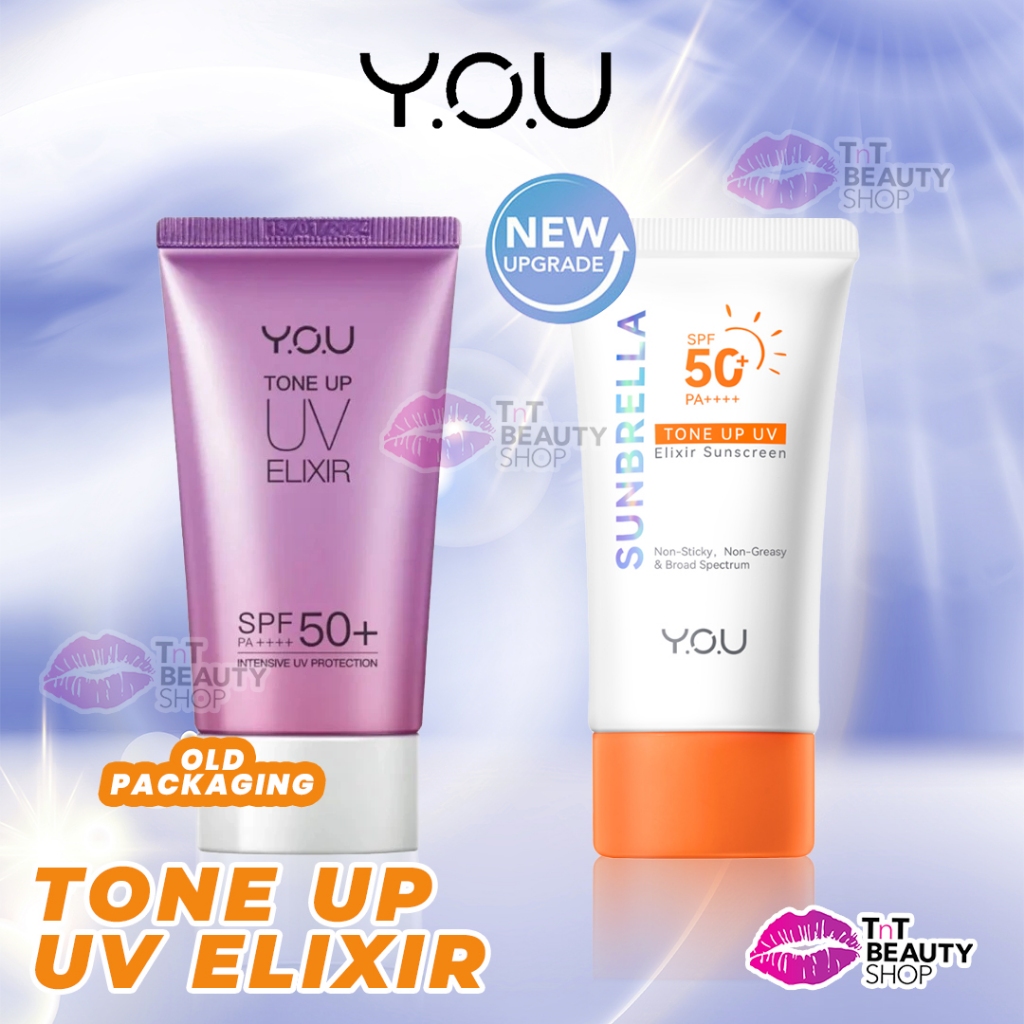 Jual Y O U Triple Uv Elixir Sunscreen Gel You Tone Up Uv Elixir