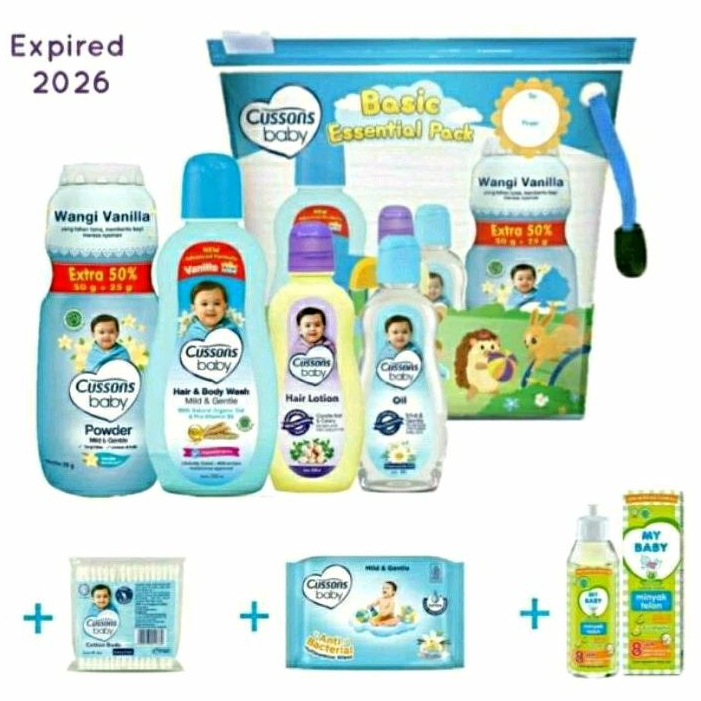 Jual In In Cussons Baby Basic Pack Telon Cussons Gift Bag