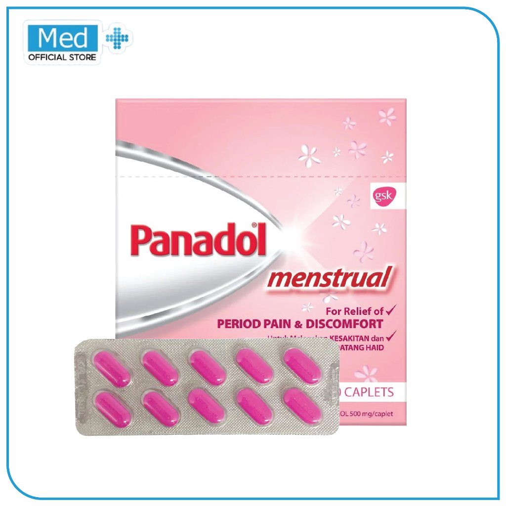 Jual Med Panadol Menstrual Haid Mens Menstruasi Wanita Datang Bulan