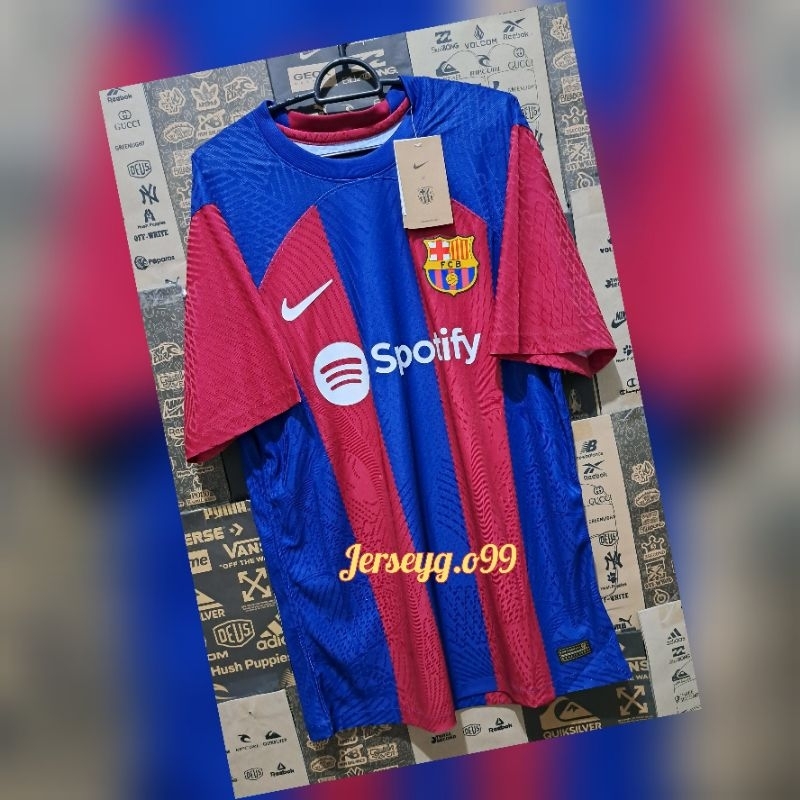 Jual JERSEY BARCELONA HOME 2023 2024 PLAYER ISSUE GRADE ORI L