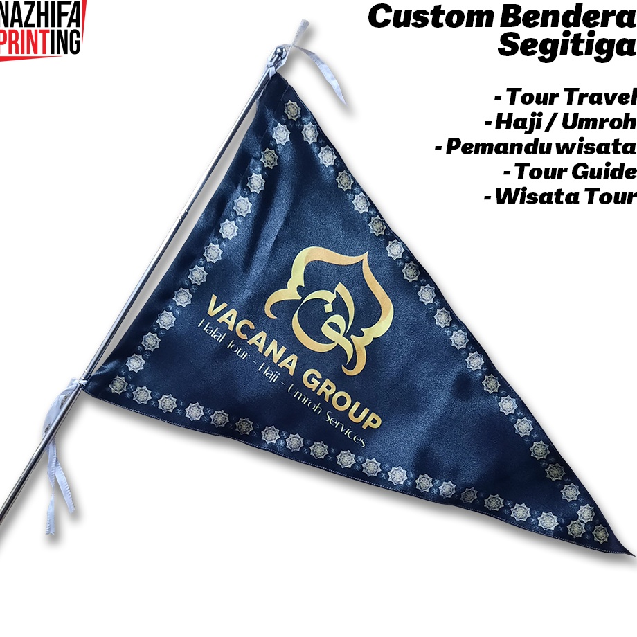 Jual Paket Pilihan Custom Bendera Tour Guide Bendera Tour Travel