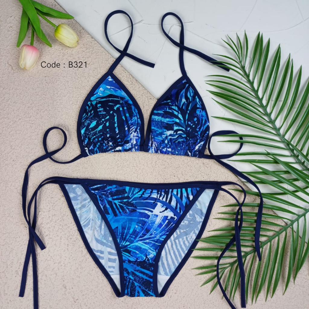 Jual Bikini Set Renang Wanita Bikini Pantai Sexy Two Piece Triangle