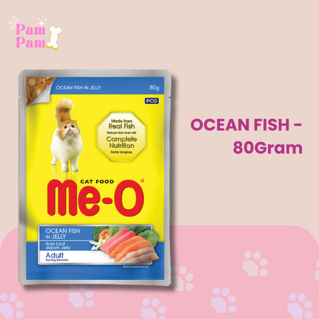 Jual Meo Pouch Sachet Gr Makanan Kucing Basah Me O Adult Kitten