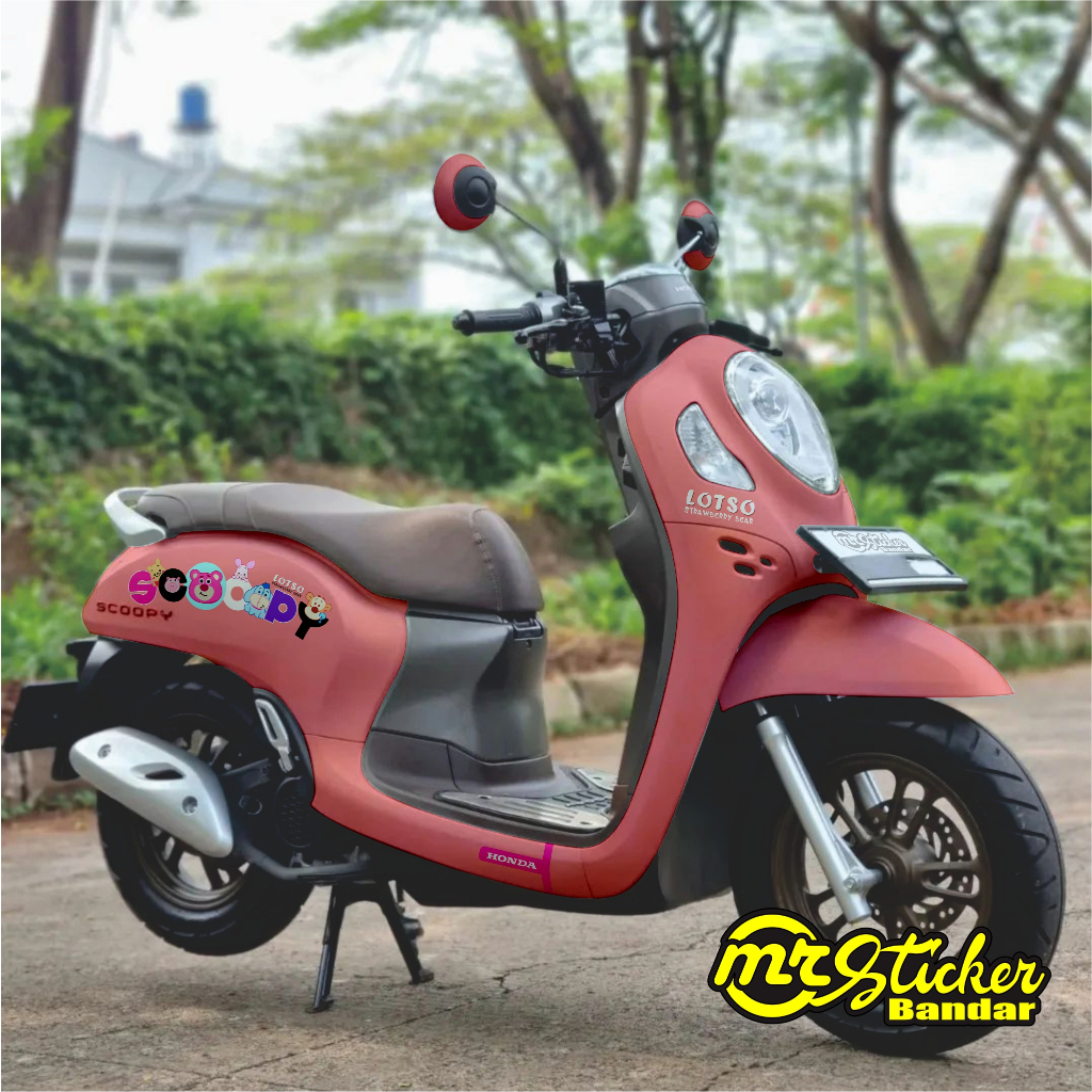 Jual Decal Scoopy Full Body Sticker Scoopy Full Blok 2023 2019 2016 All