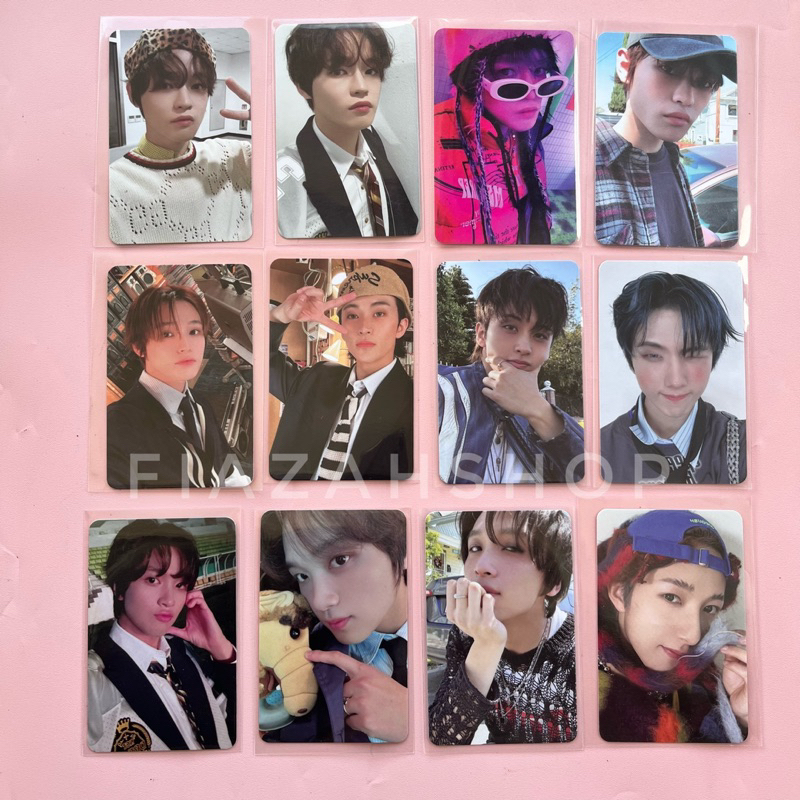 Jual Ready PC Photocard NCT Dream ISTJ Introvert Extrovert QR Poster