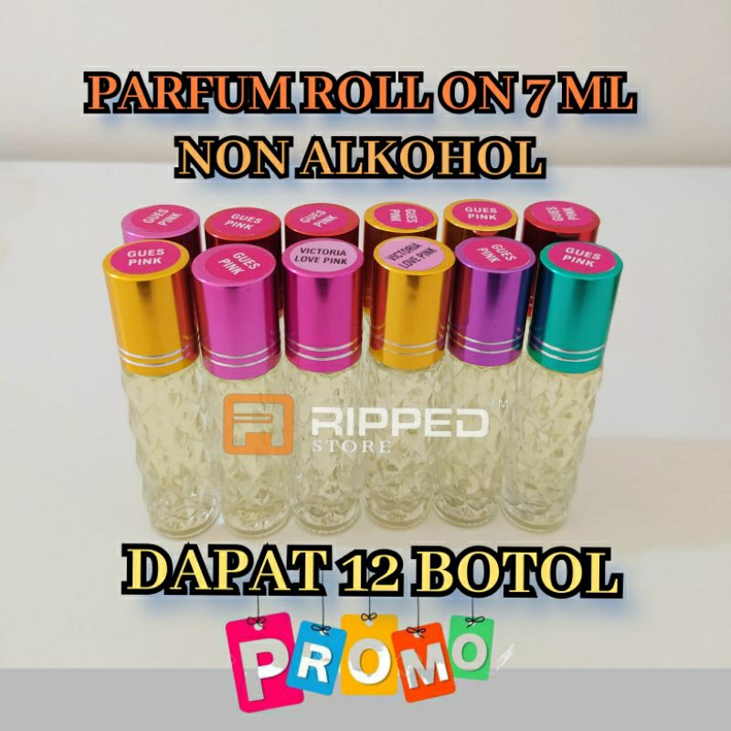 Jual Dapat Botol Parfum Roll On Oles Non Alkohol Wangi Di Jamin