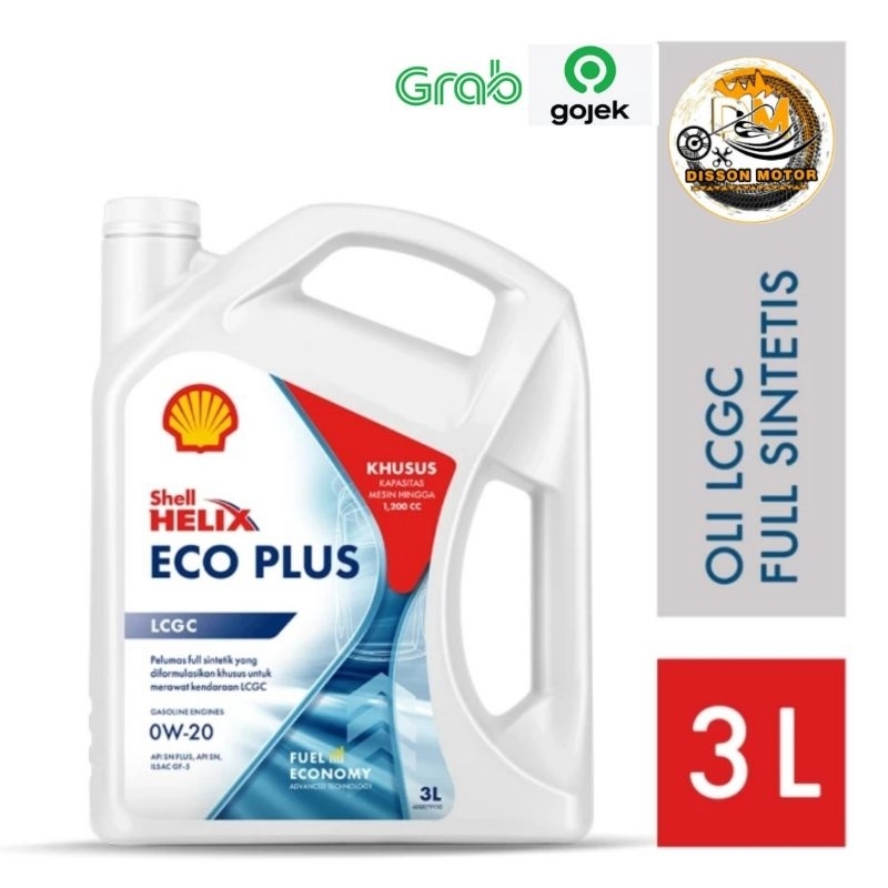 Jual Shell Helix Eco Plus 0W 20 Oli Mesin Mobil Shell Helix Eco Plus