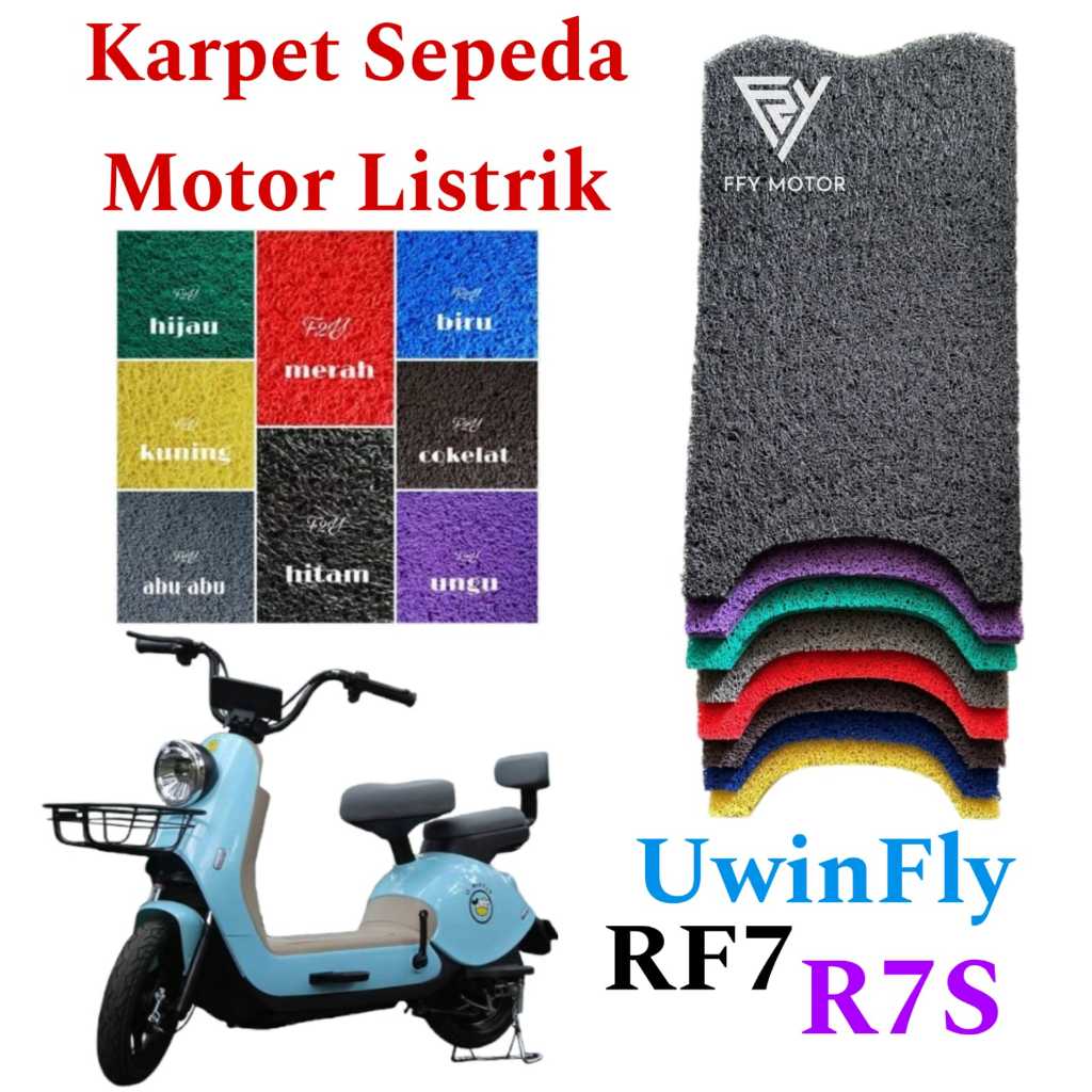 Jual Karpet Sepeda Motor Listrik Uwinfly R Rf R S Alas Kaki Pijakan