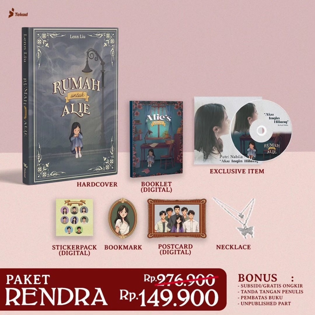 Jual Novel Rumah Untuk Alie Lenn Liu Penerbit Akad X Tekad Shopee