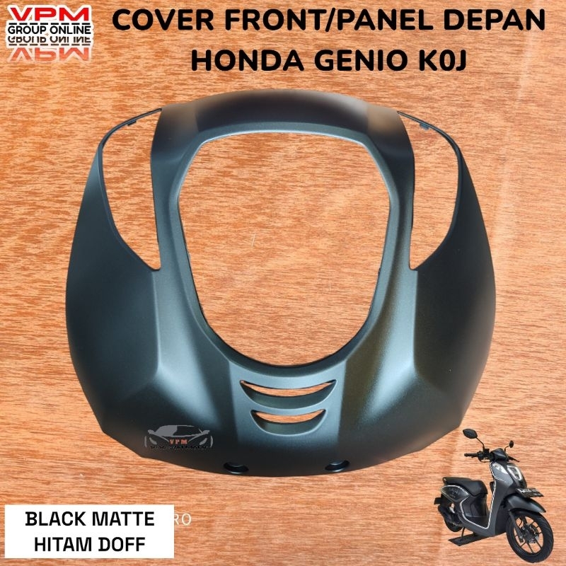 Jual Cover Front Panel Tameng Dada Depan Genio K0J Hitam Putih Merah