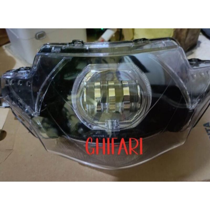 Jual Reflektor Lampu Depan Supra X Lama Custom Biled Mata Ring