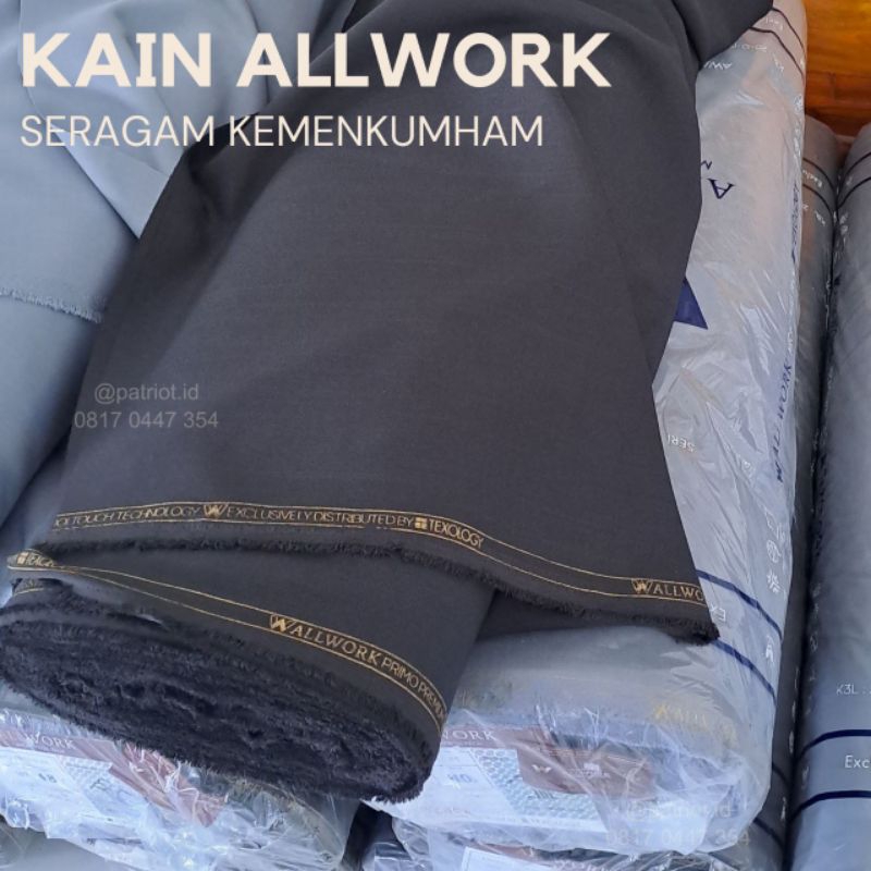 Jual KAIN Allwork SERAGAM KEMENKUMHAM Shopee Indonesia