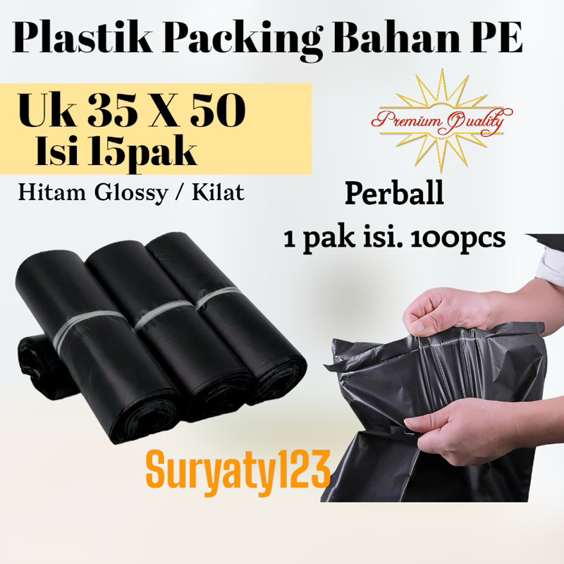 Jual Plastik Polymailer Perkarung X Bahan Pe Isi Pak Shopee