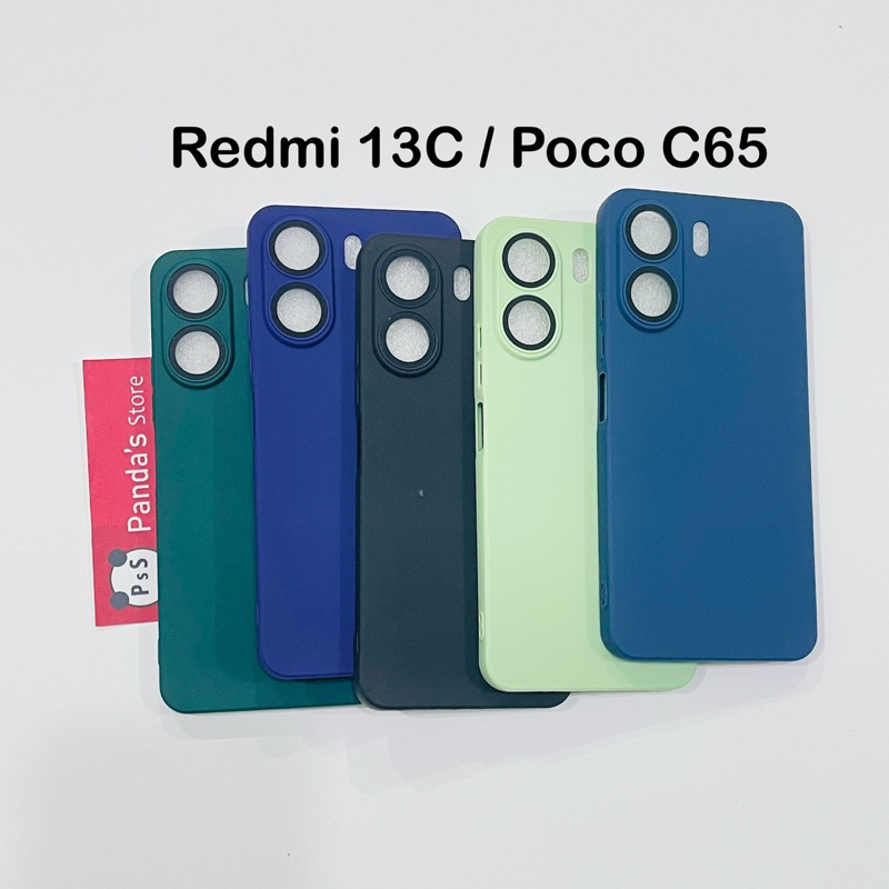 Jual Case Redmi C Poco C Lenspro Makaron Full Color Softcase Pro