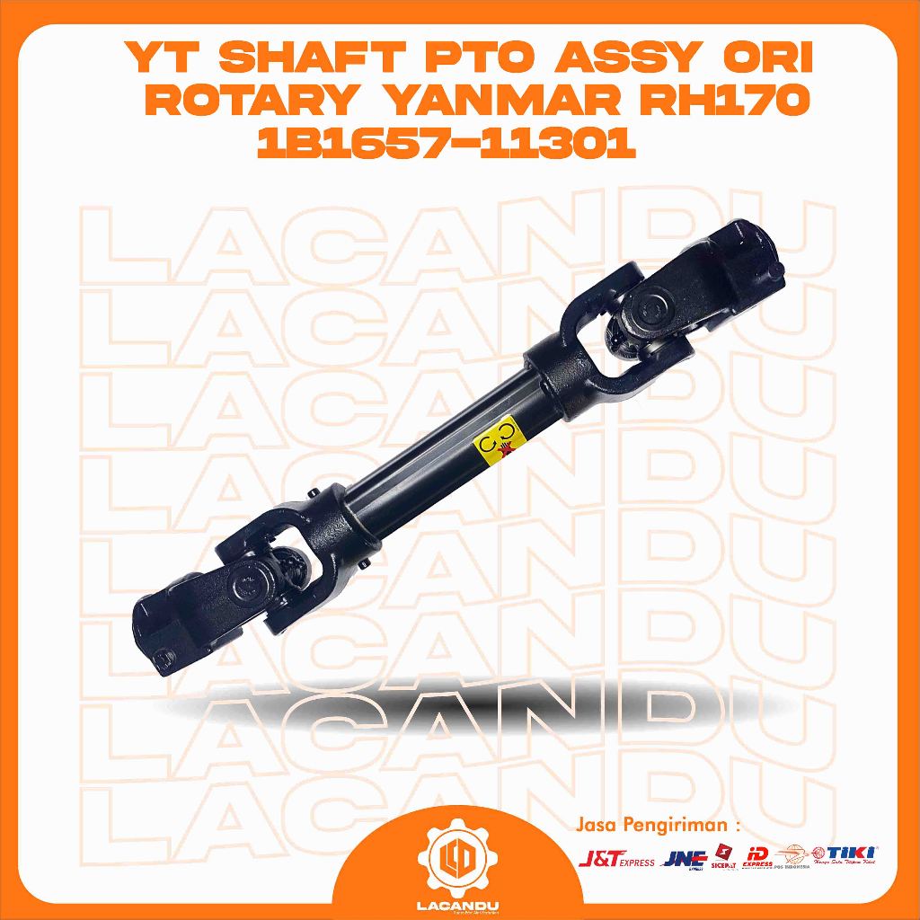 Jual YT SHAFT PTO ASSY ORI ROTARY YANMAR RH170 1B1657 11301 For TRAKTOR