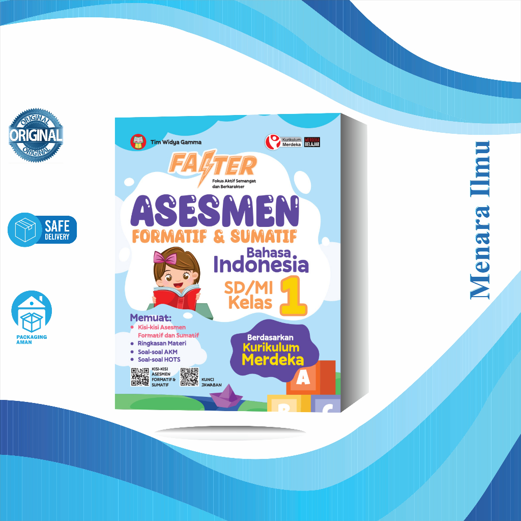 Jual BUKU FASTER ASESMEN FORMATIF DAN SUMATIF BAHASA INDONESIA UNTUK SD