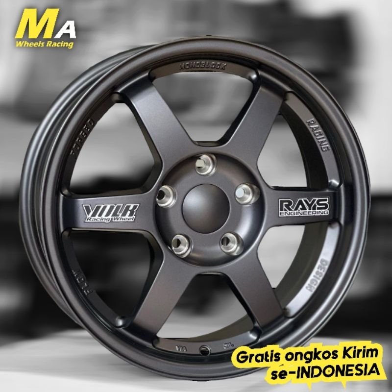 Jual Velg Racing Mobil R Rays Te Velg Mobil Ring Ertiga Luxio